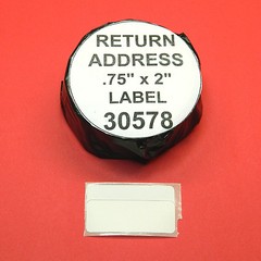 2500 Return Address / Barcode Labels fit Dymo 30578 – USA Seller & BPA Free