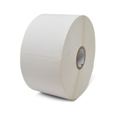 Zebra 10015781 Z-PERFORM 2000D 2.25×1.25 DT Paper Label – 12 Rolls Per Case