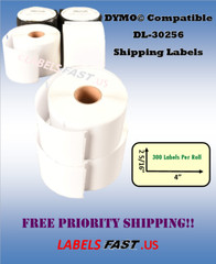 DYMO® 30256 Compatible Labels, 2-5/16″ x 4″ – Large Ship Labels
