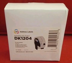 LD DK1204 Adress Labels Lot X 4 Compatible w Brother QL Models – SEE BELOW