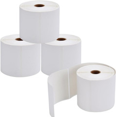 4X6 Direct Thermal Shipping Labels for Zebra 2844 ZP-450 ZP-500 ZP-505 Blank