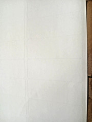 White Rounded Rectangle Shipping Labels Self Adhesive 1″ x 2 5/8″