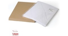 200 Shipping Labels 8.5” x 5.5” Full Sheet Self Adhesive Laser Inkjet Printer