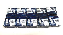 Dymo 1-1/8 inch x 3-1/2 inch Address Label, Roll of 130, 30255 [Lot of 10] NOS