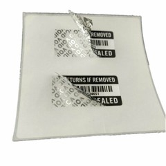 500 Labels Sticker Warranty Void If Removed Tamper Proof with Serial no 50×25 mm