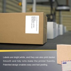 4ROLLS Direct Thermal Shipping 500 Labels/Roll 4″X3″ For Zebra LP-2844 GC420T