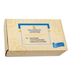 Custom Printable Shipping Labels 8.5″ x 11″, Matte Clear, Inkjet, 125 Total, Eas