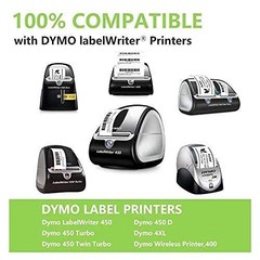 Direct Thermal Shipping Labels 2-5/16″ x 4″ – 12 Rolls, 300 Labels/Roll, Compati