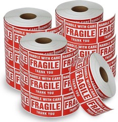 Shipping Warning Stickers – 10 Rolls, 5000 Labels