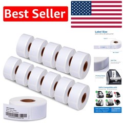 Multipurpose 6000 Count Dymo 30336 Labels – Strong Adhesive & Fade-Resistant
