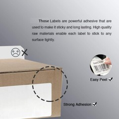 40ROLL 4″X6″ 250P/R Direct Thermal Shipping Label for Zebra LP2824 ZP450 ZP505
