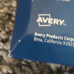 Avery 8164 3 1/3 x 4in Trueblock 25 Sheets 150 Shipping Labels