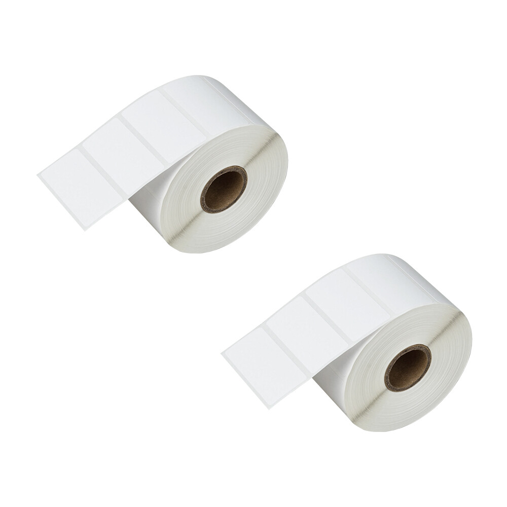 2Rolls 1300 Labels 2″x1″ Direct Thermal for Zebra LP2824 LP2844 TLP2824 TLP2844