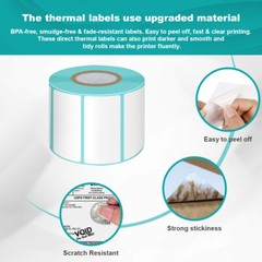 Thermal Barcode Labels, Medium Multipurpose FBA UPC FNSKU 2.36*1.18 inch 800pcs