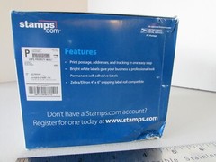 Lot of 1000 4”x 6″ Shipping Labels Zebra Eltron Compatible Stamps.com 2x Rolls