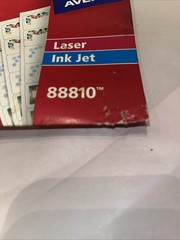 3 Packs/ Avery Holiday Preprinted Labels (Product Number 88810)