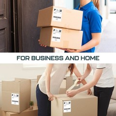 4×6 Direct Thermal Shipping Labels – 500/Roll – Compatible w/ Rollo, Zebra etc