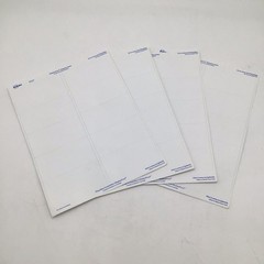 [4 Sheets] Avery 5523 WeatherProof Shipping Labels 2 x 4 Laser