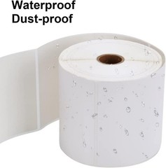 Zebra 2844 Direct Thermal Labels – 6 Rolls, 2700 Labels