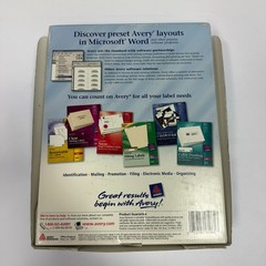 Avery 5961 White Mailing Address Labels Laser 1×4 3100 Ct 155 Sheets x 20