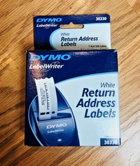 Lot 28 DYMO LabelWriter Labels Address Return Shipping File CD DVD Mixed Sizes