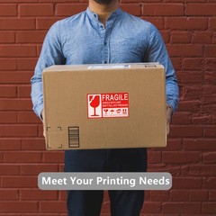 8.5″ x 5.5″ Half Sheet Self Adhesive Shipping Labels for Laser & Inkjet Print…