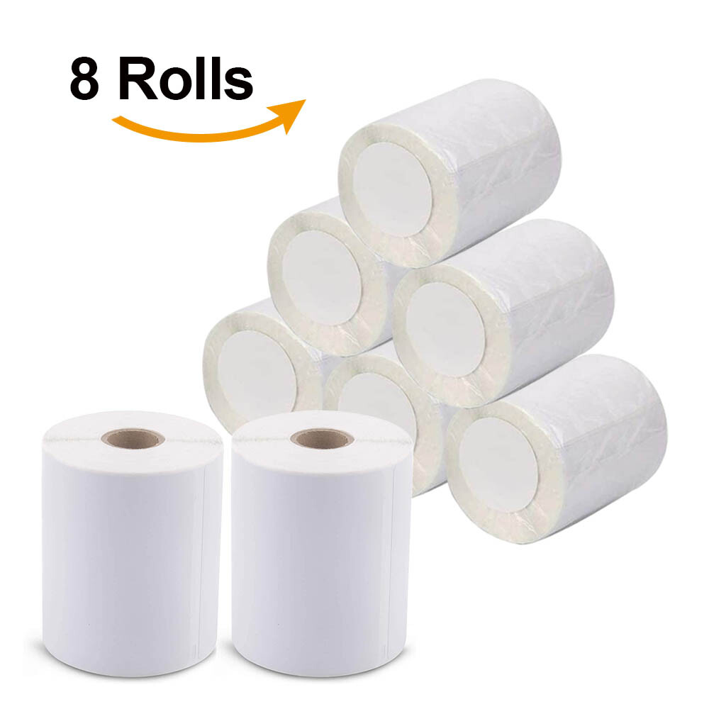 8 Rolls 4×6 Direct Thermal Shipping Labels 1744907 Size For Dymo 4XL 220/Roll