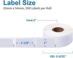 Compatible DYMO 30336 1″ x 2-1/8″ Rerurn Address Labels Labelwriter 450,4XL