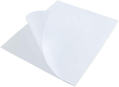 30 Printable White Sticker Paper Full Sheet Label, Matte, 8.5″ X 11″ for Laser &