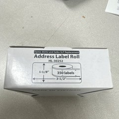 House Labels HL-30252 Address Label Roll, Model HL-30252 (MPN HL-30252)