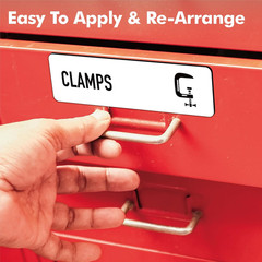 90PCS Magnetic Toolbox Labels Dry Erase Reusable Tool Chest Organizer Set