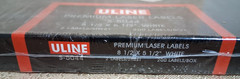 250 New WHITE Shipping Labels 5-1/2″ x 8-1/2″ 200 x ULINE & 50 x AVERY 5.5 x 8.5