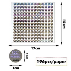 1500pcs Silver High Security Seals Tamper Evident Sticker Warranty Void QC Pa…