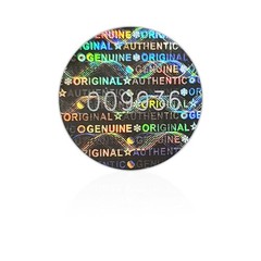 0.79 inch Silver High Security Tamper Evident Seal Warranty Void Original Gen…