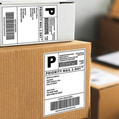 4″x6″ Direct Thermal Shipping Labels for Zebra&Rollo Printers Fanfold and Rolls