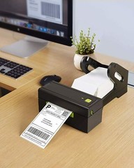 1000 4″x6″ Fanfold Direct Thermal Shipping Labels for Zebra and Rollo Printers