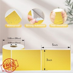 YOULAISHI 3×5 Gold Labels 300/Roll