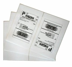 Half Sheet 1000 Shipping Labels 8.5×5.5 Rounded Corner Self Adhesive 2 Per Sheet
