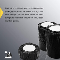 BETCKEY – 4″ x 6″ (102 mm x 152 mm) Shipping Labels Compatible with Zebra & Roll