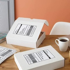 2000 Full Sheet Shipping Labels 8.5×11 Self Adhesive Blank Paper for Laser/Inkje