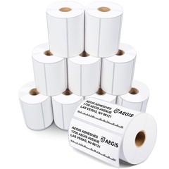 – 4″ X 2″ Direct Thermal Labels (7000 Count, 10 Rolls) – Inventory Barcode St…