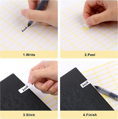 1680 Pcs Matte White Labels Blank Stickers Small Sticky Labels Removable Price