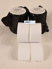 2 Rolls – File Folder Labels 130 White Rolls 30327 Compatible w/ Dymo®