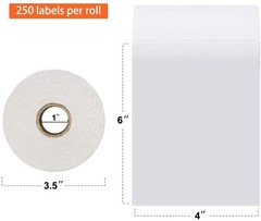 2-20 Rolls 4×6 Direct Thermal Shipping Labels For Zebra 2844 Eltron 250 Per Roll
