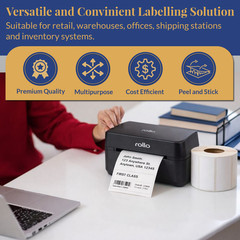 Zebra Eltron WH 2.5×1.5 (2-1/2″x1-1/2″) Thermal Labels | 1″ Core, 3 RLS 900 EA