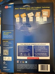 [8 Pack]200 Labels Avery 8165 Full Sheet Shipping Labels 8.5″ x 11″ White Inkjet