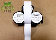 File Folder Labels 30327 Dymo LabelWriter Twin Turbo Duo 330 400 EL60 100 Rolls