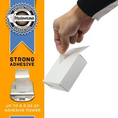 1/2 x 1-7/8 inch Multipurpose/Library Barcode Labels