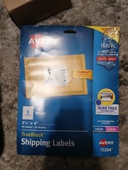 Avery Easy Peel Mailing Label – 3.33″ Width X 4″ Length 6/sheet Permanent