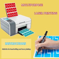 300pcs Cable Labels, 10 Colors Colorful Cord Labels Self Adhesive Waterproof